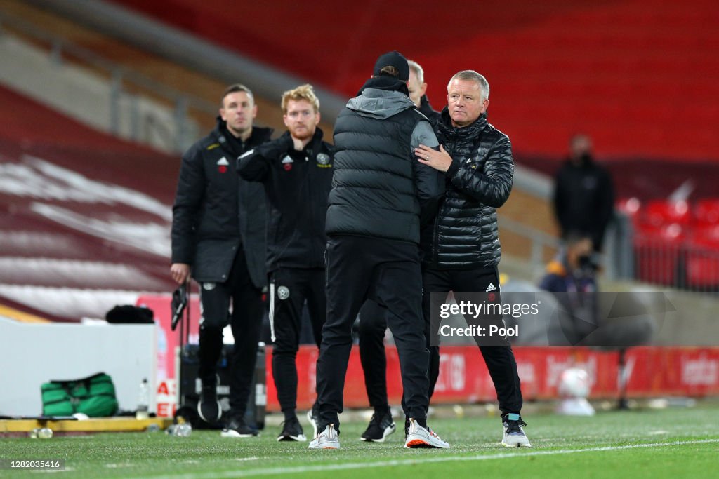 Liverpool v Sheffield United - Premier League