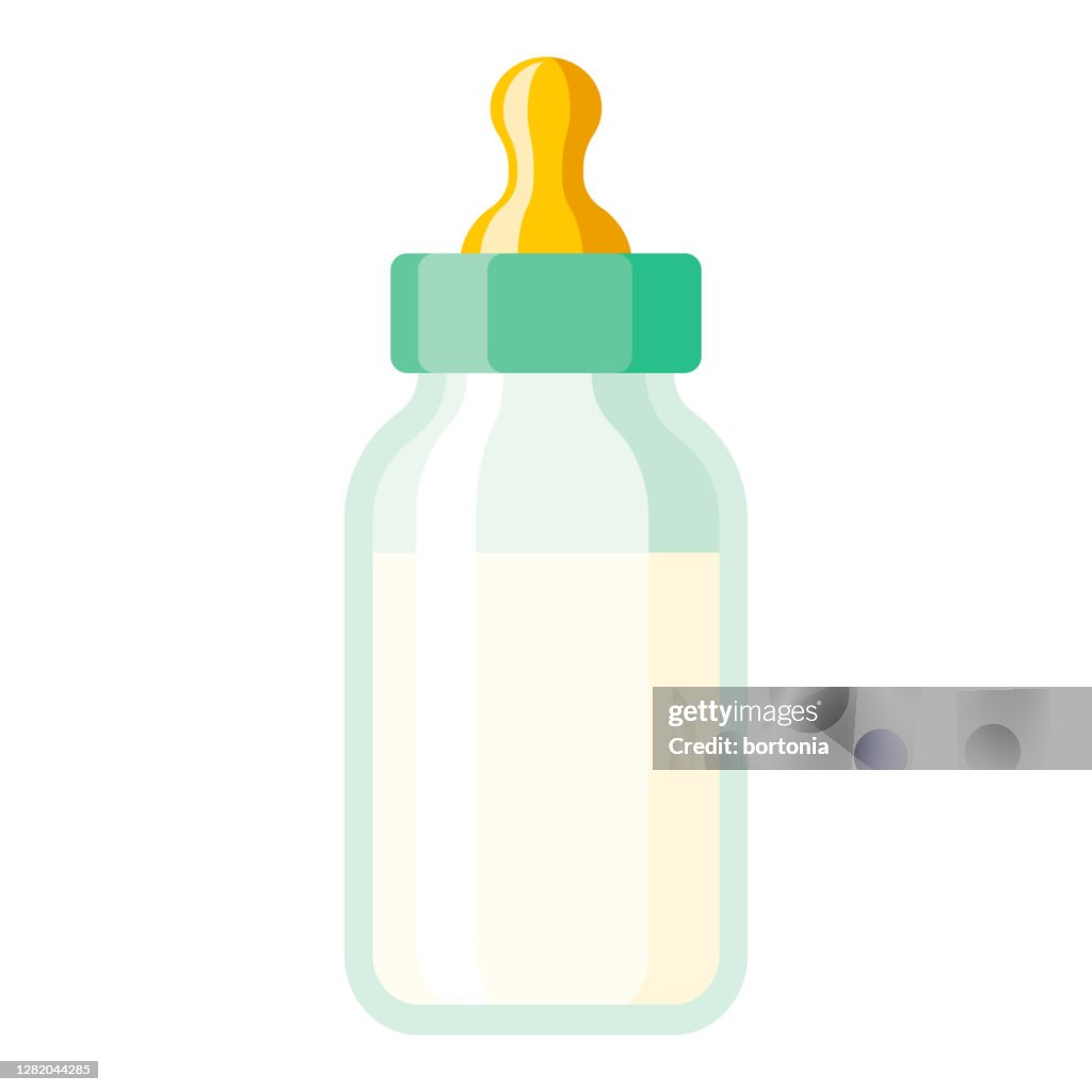 Bottle Icon on Transparent Background
