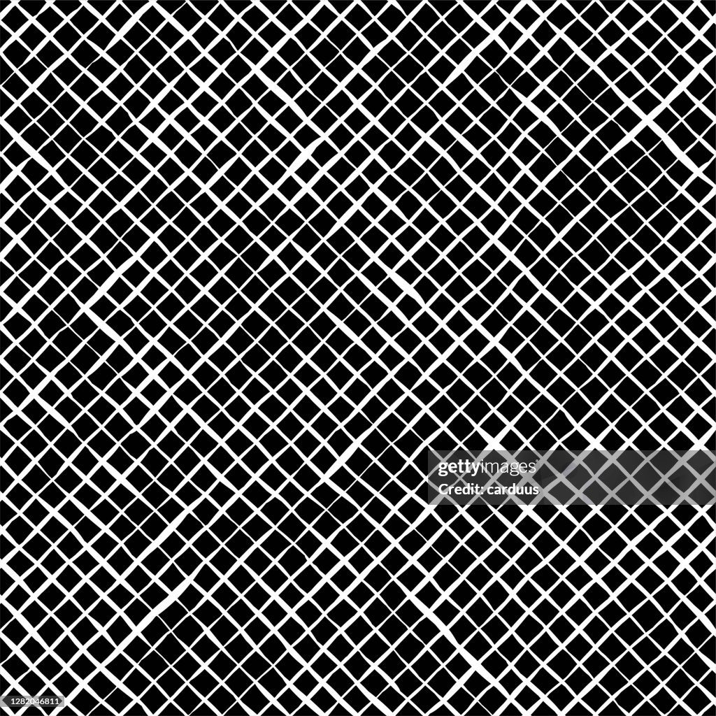 Black And White Seamless Cell Pattern High-Res Vector Graphic - Getty ...