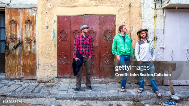 algeria, group of visitors in constantine - algeria city stock pictures, royalty-free photos & images