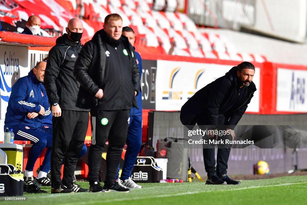 Aberdeen v Celtic - Ladbrokes Scottish Premiership
