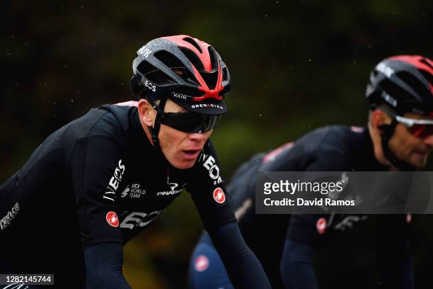 Christopher Froome of The United Kingdom and Team INEOS - Grenadiers / Oakley sunglasses / during the 75th Tour of Spain 2020 - Stage 6 a 146,4km...