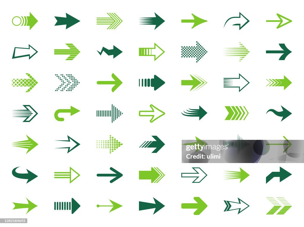 Arrows Rastr Arrows High-Res Vector Graphic - Getty Images