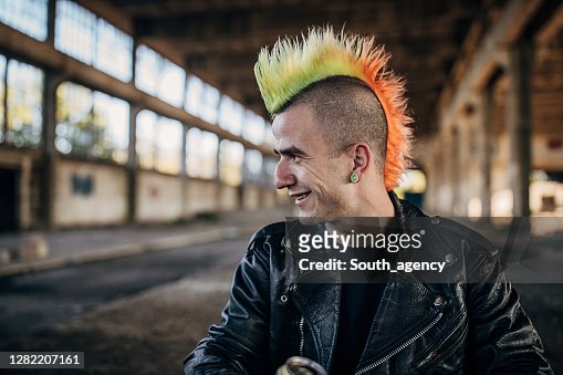 8,301 Punk Hairstyle Photos and Premium High Res Pictures - Getty Images