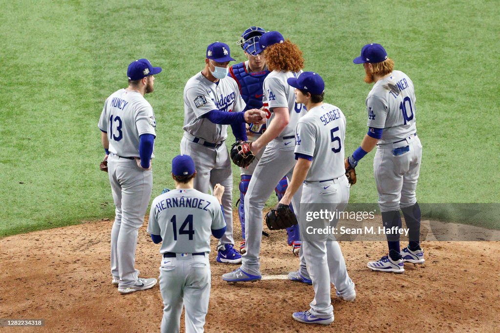 World Series - Los Angeles Dodgers v Tampa Bay Rays - Game Five