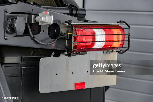 truck tail light - reversing stock pictures, royalty-free photos & images