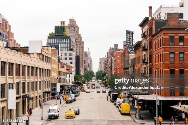 meatpacking district at chelsea, new york, usa - meatpacking district stock pictures, royalty-free photos & images