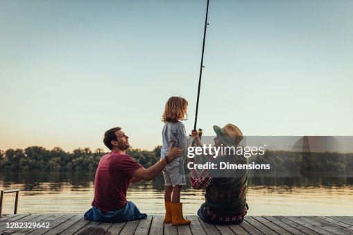 釣魚是他們最喜歡的愛好 釣魚是他們最喜歡的愛好