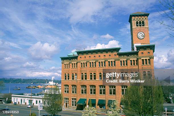 old city hall, tacoma, wa - tacoma washington stock pictures, royalty-free photos & images