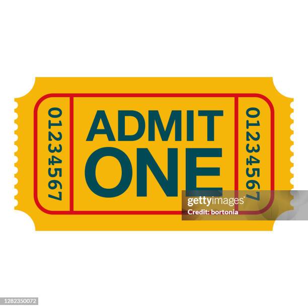 ticket-symbol auf transparentem hintergrund - admissions stock-grafiken, -clipart, -cartoons und -symbole