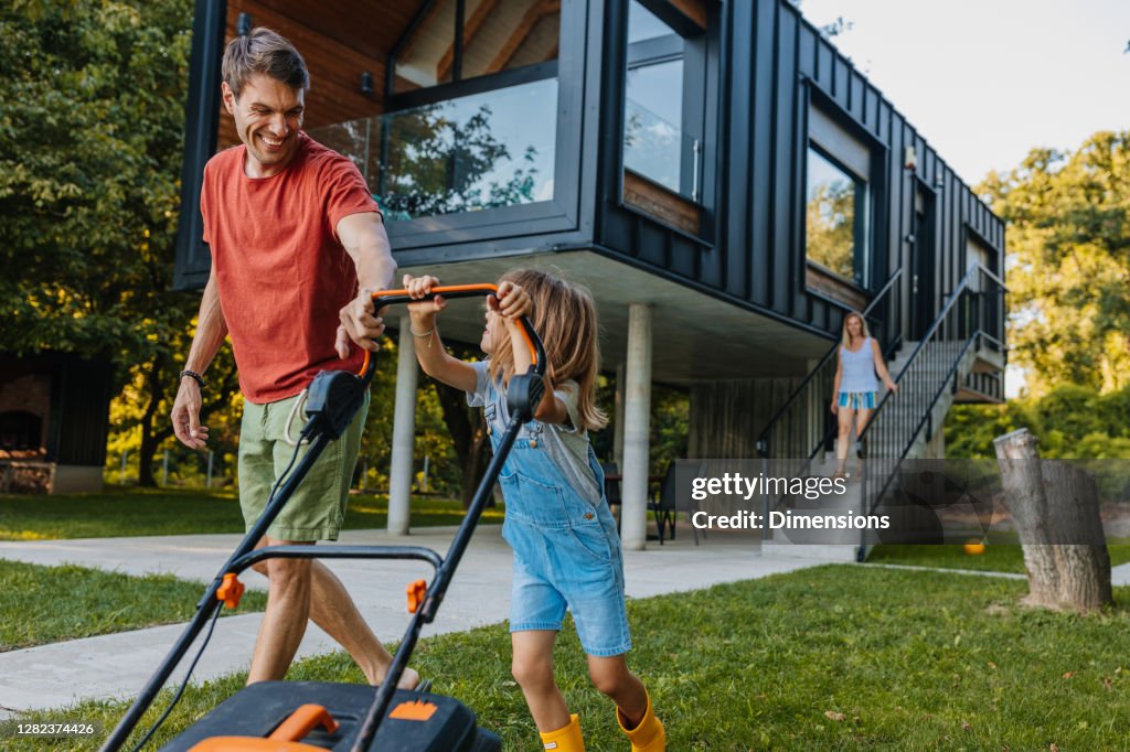 Daddy’s little helper