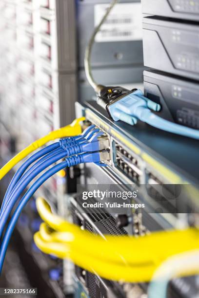 Server Setup Cable Ethernet Cable Cut Photos and Premium High Res Pictures - Getty Images