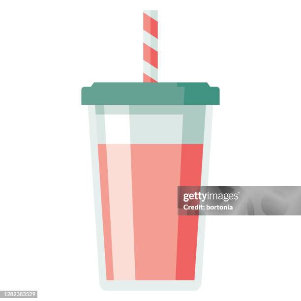 milkshake icon on transparent background - milkshake isolated stock illustrations
