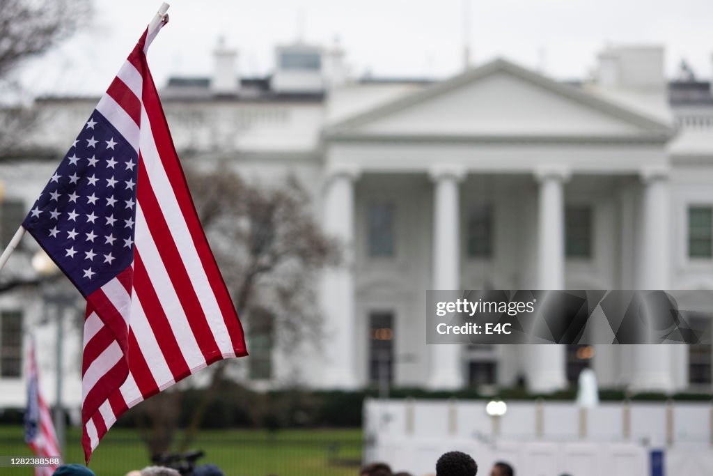 Anti-War Protestors At The White House