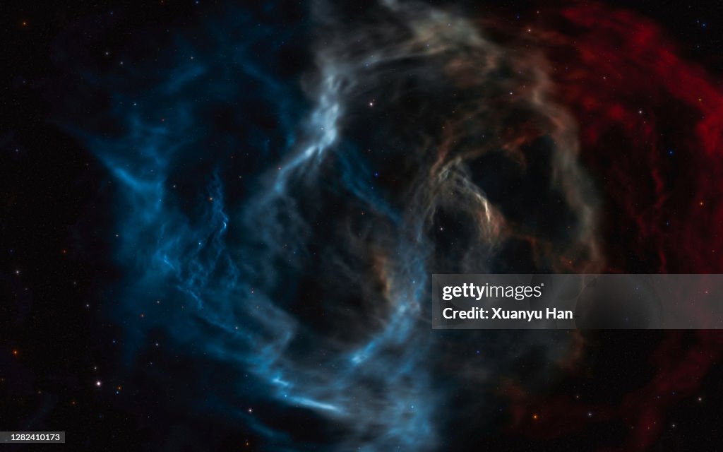 Abstract Nebula background