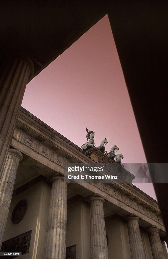 Brandenburg gate, berlin, germany