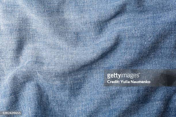 blue jeans texture background. - denim foto e immagini stock