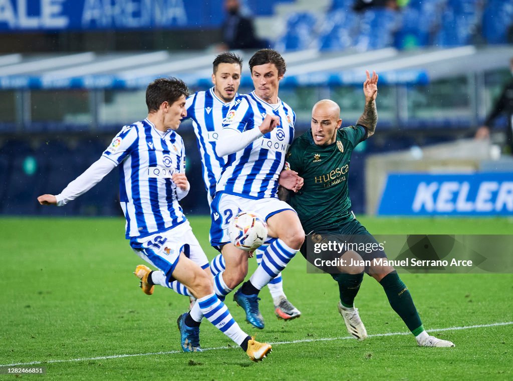 Real Sociedad v SD Huesca - La Liga Santander