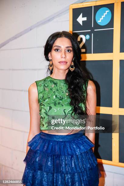 The Brazilian transgender model Lea T at the inauguration of the twelfth edition of Convivio, a fair charity market in favor of Anlaids . Milan ,...