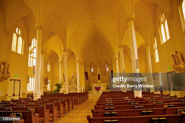 chapel, spring hill college, mobile, alabama - jesuit ストックフォトと画像