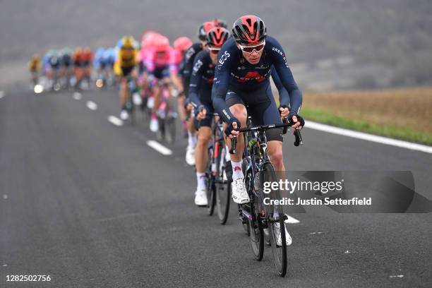 Christopher Froome of The United Kingdom and Team INEOS - Grenadiers / Peloton / during the 75th Tour of Spain 2020, Stage 7 a 159,7km from...