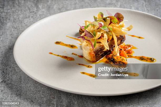 threadfins fine dining - fine art stock-fotos und bilder