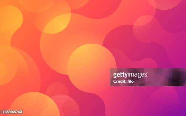 gradient blob abstract background - multi layered effect stock illustrations