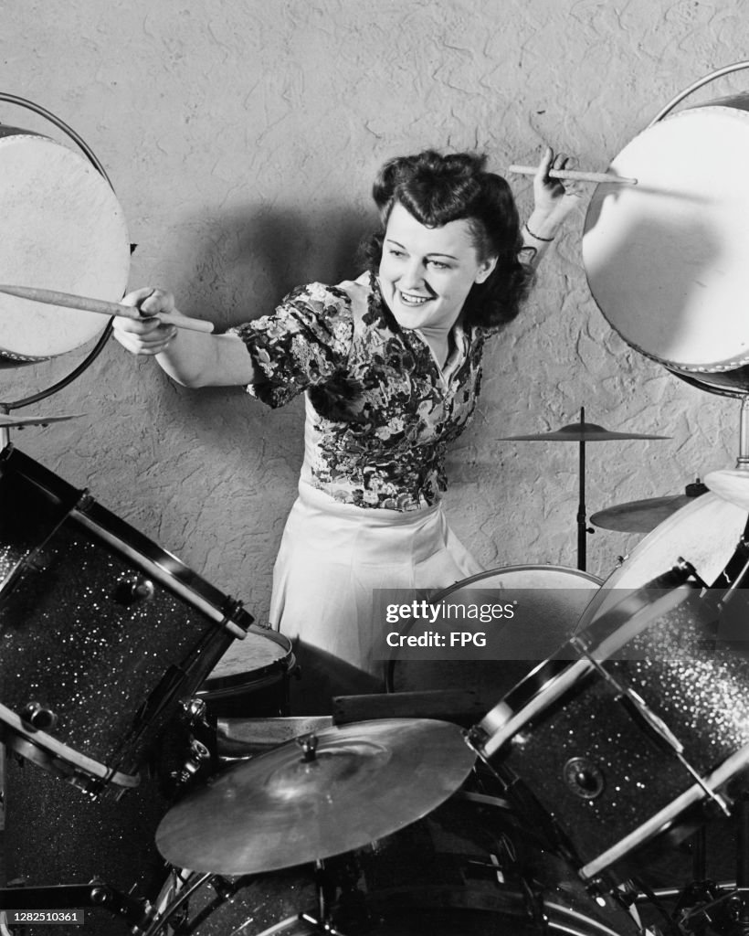 Viola Smith On Drums