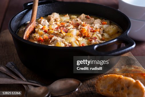 Aardappel kippensoep Aardappel kippensoep
