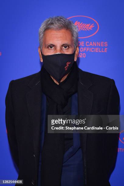 Short Film Jury member Rachid Bouchareb attends the opening ceremony of the "Special Cannes 2020 : Le Festival Revient Sur La Croisette !" as part of...