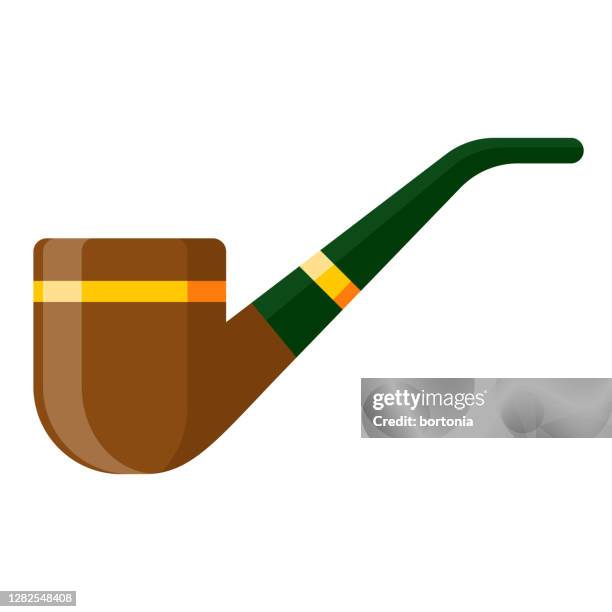 pipe icon on transparent background - bong stock illustrations