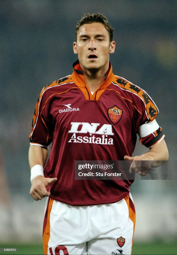 As Roma Totti Totti 1999