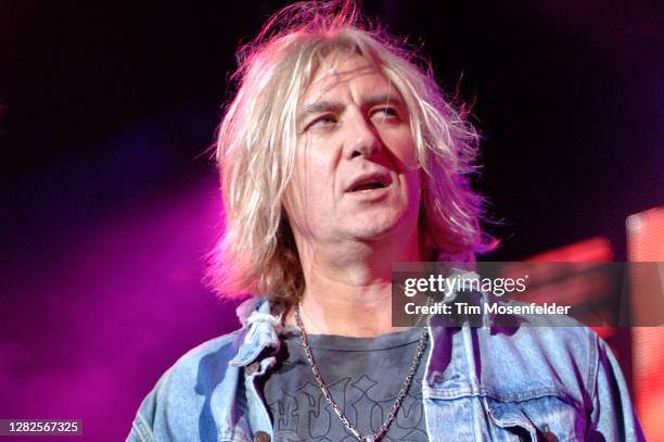 Joe Elliott of Def Leppard performs at Sleep Train Pavilion on September 18, 2007 in Concord, California.