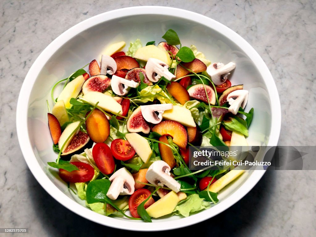 Close-up of fresh salad