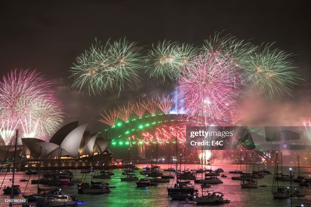 Feuerwerk für Silvester, Sydney