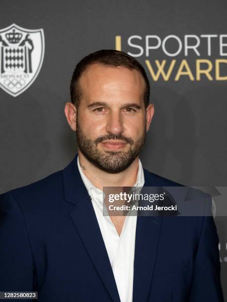 Frederic Michalak attends Sportel Awards ceremony on October 27, 2020 in Monaco, Monaco.