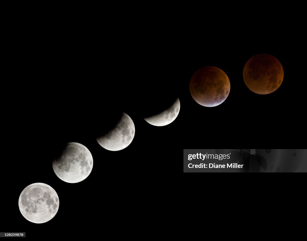 Total lunar eclipse, 28 August 2007