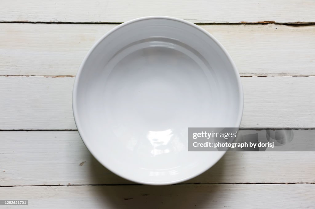 Empty Noodles soup bowl