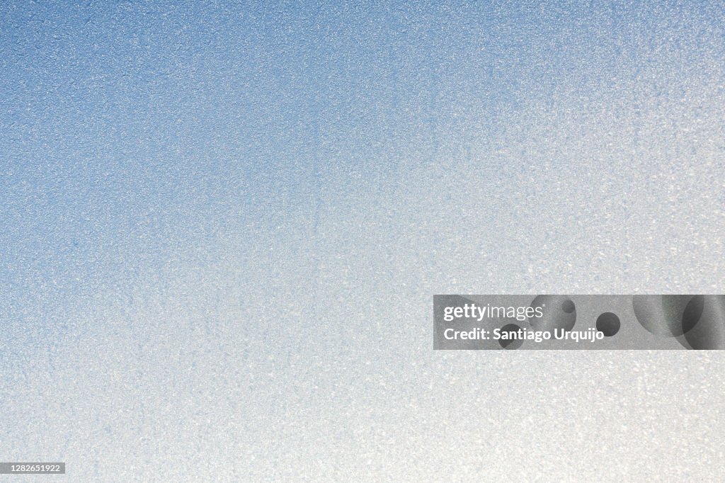 Frosted glass window