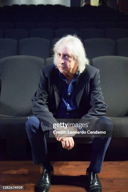 Italian screenwriter and journalist Enrico Vanzina at the Cinema Anteo in Milan, Italy, 2nd October 2019.
