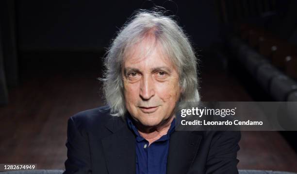 Italian screenwriter and journalist Enrico Vanzina at the Cinema Anteo in Milan, Italy, 2nd October 2019.