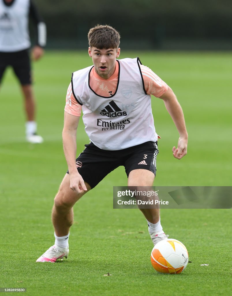 Arsenal FC - Press Conference And Training Session