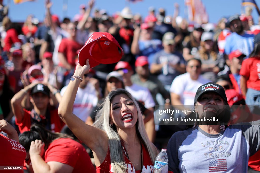 Donald Trump Campaigns In Arizona Ahead Of Presidential Election