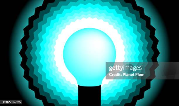 light - electromagnetic wave stock illustrations