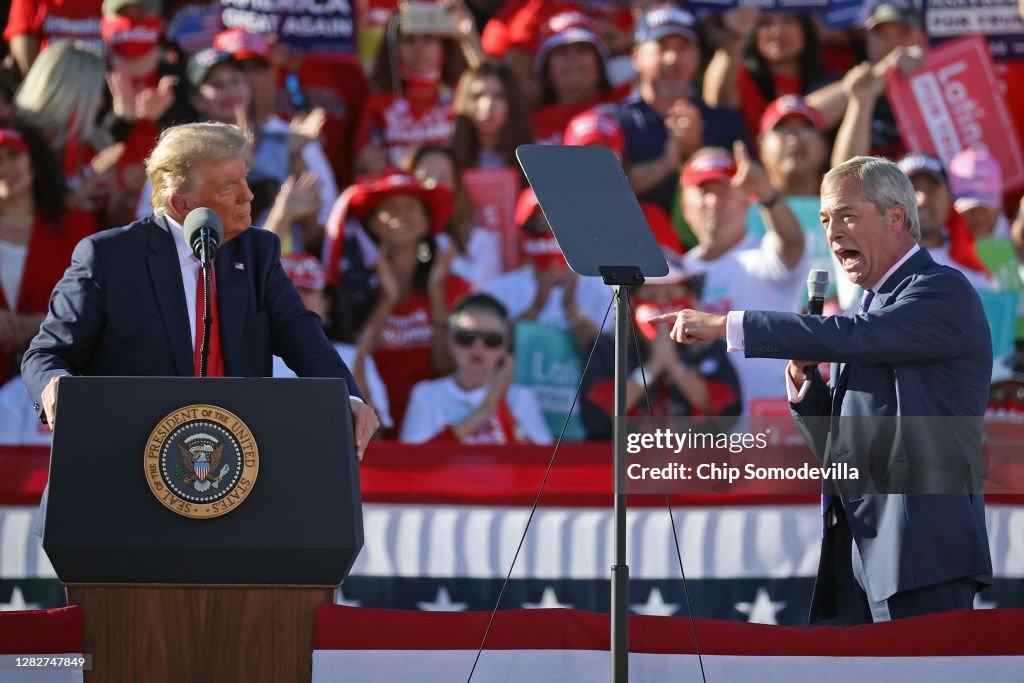 Donald Trump Campaigns In Arizona Ahead Of Presidential Election