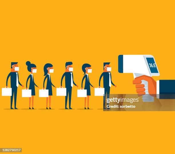 Isometric People In Queue Photos and Premium High Res Pictures - Getty ...