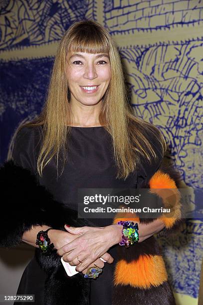 Victoire de Castellane attends ANDAM Fashion Award at Ministere de la Culture on October 5, 2011 in Paris, France.