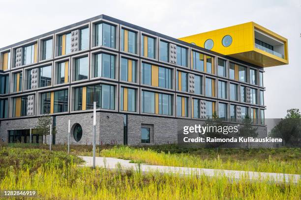 Marco Polo provokere Uforglemmelig An outside view of the new LEGO group employee office called LEGO... News  Photo - Getty Images