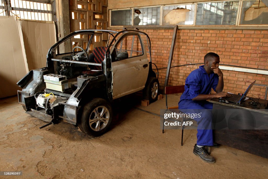 A project assistant at the Makerere Univ