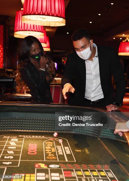 Love Island” U.S. Season two winners, Justine Ndiba and Caleb Corprew have first roll of the dice at the reopening of The Cromwell, the final strip...